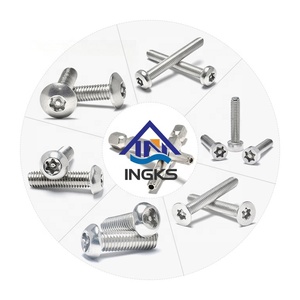 Ingks Vít Torx Sáu Chấu Đầu Phẳng Nắp Nút Inox SS304 SS316 Vít Torx Bảo Mật Ren Máy Khoan Ren - Product Image 5
