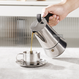 HIGHWIN Pot à expresso Moka au design unique - Product Image 5