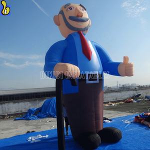 Large Inflatable Old Man Abraham Cartoon Balloon for Birthday/Event - Product Image 2