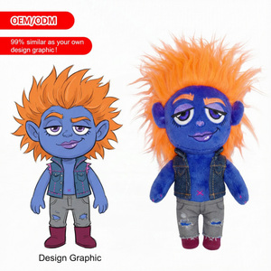 Custom Plush <strong>Toy</strong> Doll Make Stuffed Glasses Overalls Girl Trending Items in Cultural and Creative Stores Custom Plushie <strong>Dog</strong> <strong>Toy</strong> - Product Image 3