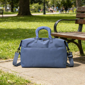 Bolsa de Lona Impermeable de Gran Capacidad, Bolsa de Viaje Moderna, Bolsa de Gimnasio Ligera <span class=keywords><strong>con</strong></span> Correa Ajustable y Cierre de Cremallera para Unisex - Product Image 3