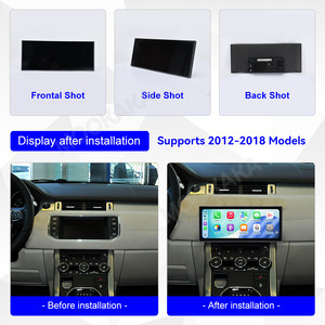 MOOKAKA 15.8'' Android 15 <span class=keywords><strong>Carplay</strong></span> pour Land <span class=keywords><strong>Rover</strong></span> <span class=keywords><strong>Evoque</strong></span> 2012-2018 Radio GPS Navi Lecteur multimédia sans fil Écran tactile - Product Image 5