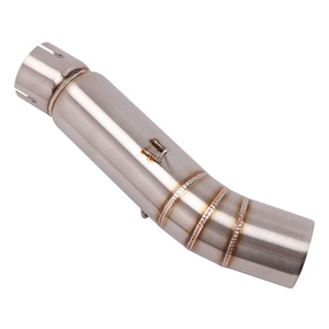 Tubo de Enlace Medio para Sistema de Escape ACEscape de Motocicleta CBR500 CBR500X <span class=keywords><strong>CB500F</strong></span> 2013 2014 <span class=keywords><strong>2015</strong></span> 2016 2017 2018, 51 mm - Product Image 2