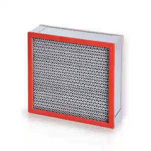 Karbon filtre HEPA hava temizleyici filtre yedek alüminyum alaşımlı çerçeve yüksek sıcaklık filtresi