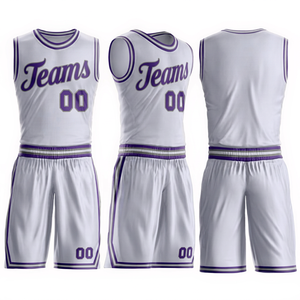 Custom Basketball Jersey Set Sleeveless Mesh <b>Tank</b> Top Sports Kit Printed Club Uniform Men Basketball Kit 100% Front Plain - Product Image 1