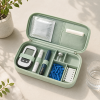 Estuche Organizador de Almacenamiento para Viales de Péptidos EVA Personalizado, Impermeable, para Viajes Médicos, con Soporte para Paquete de Hielo, para Empaquetado al por Mayor con Logotipo
