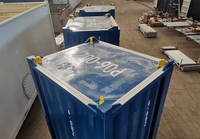Conteneurs Offshore Mini de 5 pieds (1,5 m) conformes aux normes DNV 2.7-1 et ISO 10855 avec pont amovible