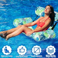 Couverture de lit aquatique gonflable en PVC, chaise longue, radeau de piscine, hamac aquatique, dossier, bouée de natation, modèle Red Eagle, fabriqué en Chine, vente en gros