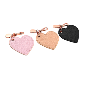Regalos de recuerdo al por mayor, llavero de cuero PU de lujo personalizado con logotipo de diseñador, marca NIYA, impreso con letras en relieve - Product Image 4