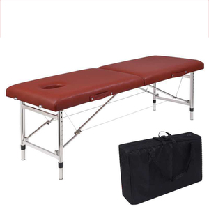Preisgünstige, kompakte, langlebige, faltbare Massageliege aus Edelstahl für Krankenhaus, Heimgebrauch, chinesische Kleinunternehmen und Schönheitssalons - Product Image 5