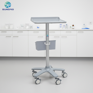 SET21医療モニターカート、モバイルワークステーションカート、救急トロリー、ラップトップカート、機器運搬車、人気商品、最安値 - Product Image 5