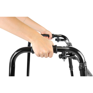 Déambulateur pour adultes sans roues (noir), déambulateur en aluminium pour personnes âgées PEPE P10012 - Product Image 2