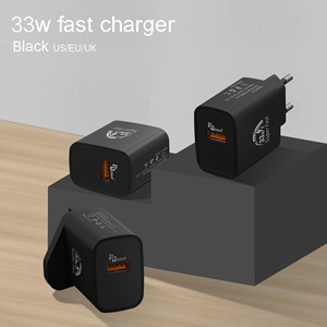 OEM PD US Cargador 33W Carga rápida <span class=keywords><strong>USB</strong></span> Tipo <span class=keywords><strong>C</strong></span> Carga portátil Cargador <span class=keywords><strong>USB</strong></span> para teléfono XIAOMI Oppo vivo Mi LG Moto - Product Image 4