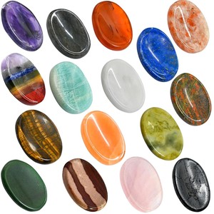 Lot de Pierres de Méditation - Pierres de Guérison en Cristal de Qualité Supérieure <span class=keywords><strong>pour</strong></span> <span class=keywords><strong>l</strong></span>'<span class=keywords><strong>Anxiété</strong></span>, <span class=keywords><strong>le</strong></span> <span class=keywords><strong>Stress</strong></span> <span class=keywords><strong>et</strong></span> la Méditation Calme - Product Image 2