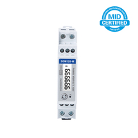 Medidor de Energía MID Monofásico de Conexión Directa Eastron SDM120-M RS485 Modbus RTU de 45A