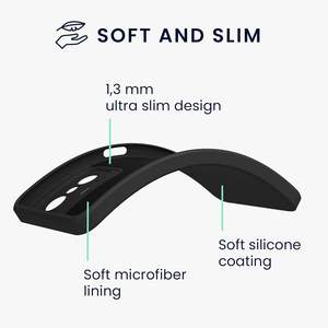 Funda para Xiaomi 11T 11T Pro, funda protectora trasera delgada de silicona TPU para teléfono, color negro - Product Image 2