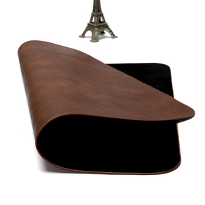 Tapis de souris de <span class=keywords><strong>bureau</strong></span> en cuir vierge personnalisable par sublimation, tapis de souris de jeu RGB, grand protecteur de clavier de <span class=keywords><strong>bureau</strong></span> - Product Image 1