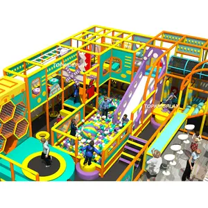 Hottest Indoor Playground Children Happy Castle Play Party Center Equipment Play Zone Kids Indoor Exercise Playground Equipment