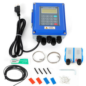 เครื่องวัดอัตราการไหลของก๊าซแบบดิจิตอลพกพา รุ่น Tuf-2000b-tm-1 ขนาด DN50-700 มม. ตัวแปลงสัญญาณแบบหนีบสแตนเลส ความแม่นยำ +/-1% รองรับ OEM - Product Image 1