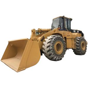 รถตักล้อยาง Caterpillar 966F ขนาด 20 ตัน มือสอง น้ำหนัก 20485 กก. รุ่น 966H รถตักหลังขุด สำหรับเครื่องยนต์ Cat รุ่น Core Front Loader - Product Image 1