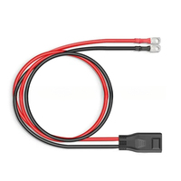 كابل بطارية إضافي من إيكوفلو XT150 إلى O-ring 50A 8AWG بطول 1 متر، كابل تمديد محول 8AWG، حزمة أسلاك 8AWG