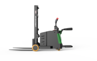 Vente directe usine – Chariot élévateur électrique compact contrepoids 1 tonne, batterie au plomb, pneus pleins, haute durabilité