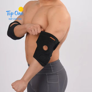 Cinturón de soporte de codo suave de neopreno ortopédico profesional Top One para protección de entrenamiento deportivo de levantamiento de pesas y rodilleras - Product Image 6