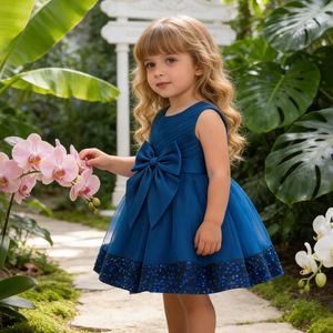 Nuevo Vestido de Tul con Lentejuelas y Encaje para Bebés y Niñas Pequeñas, Disfraz Elegante para Fiestas de Cumpleaños, Desfiles y Presentaciones - Product Image 2