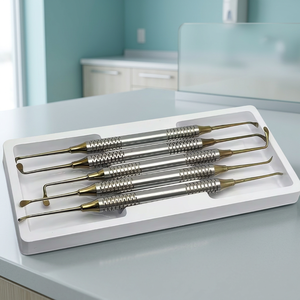 Outil manuel en acier inoxydable de classe I pour incision vestibulaire dentaire, tunnel sous-periostal et lifting du sinus maxillaire, pour implant dentaire - Product Image 3