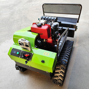 <span class=keywords><strong>Tondeuse</strong></span> robot chenillée diesel autopropulsée de 1000 mm avec télécommande et lame rotative de qualité industrielle - Product Image 4