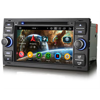 Radio con GPS para Auto Erisin ES6566FB Android 16 con DVD para FORD Fiesta Kuga Galaxy Focus, Navegación GPS, CarPlay, Disponible en la UE