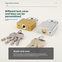 Cadenas antivol à disque en cuivre Atomic-Cut, type feuille, antirouille, pour conteneurs et usage domestique, fabricant Pujiang