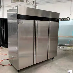 長さ1830 mmステンレス鋼3発泡ドア縦型冷蔵庫レストランキッチン冷蔵庫
