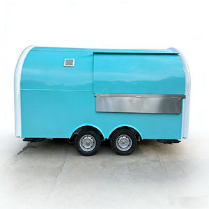 Carrito de Comida Móvil Multifuncional de Acero Inoxidable de 4 Ruedas para Helados, Comida Rápida, Mercado Nocturno, Uso Comercial - Product Image 4