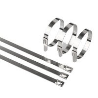 Haitai Ce Rohs 201 304 316 Kabelbinder Promotion 7,9x360mm Edelstahl Aluminium Metall SS Kabel Draht Kabelbinder