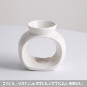 Four Céramique Bougie Aromathérapie Four Huile Essentielle Poêle Mode Ameublement - Product Image 3