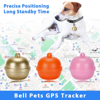 Traceur GPS pour petits animaux, autonomie de la batterie >96H, étanche IP65, design collier, GPS+LBS, compatible avec l'application Android, application iOS, carte SD