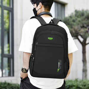 Laptop <b>Backpack</b> For Men 15-16 Inch Large Capacity Business Travel <b>Backpack</b> With Laptop Compartment Solid Color Spring 2024 - Product Image 2