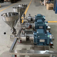 Pompe émulsifiante à cisaillement élevé de qualité alimentaire automatique, matériau SUS304 Ti, broyeur homogénéisateur liquide pour le traitement chimique