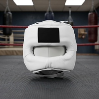 Protège-dents personnalisé pour enfants 2024 pour la boxe avec protège-tête en cuir Modèle BG-10117