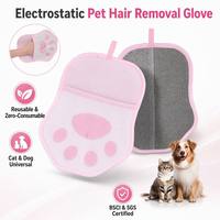 Éliminateur de poils de chat électrostatique double face, écologique, en nylon réutilisable, efficace et lavable pour le toilettage des animaux – Idéal pour le dropshipping