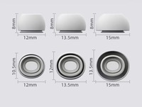 Ujung Telinga Pengganti Silikon Anti-selip dan Peredam Kebisingan Cocok untuk Apple AirPods Pro 2 3 Earphone Nirkabel Ukuran S M L