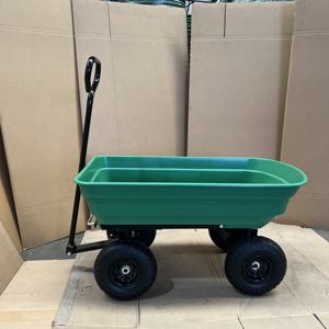 75l गार्डन डंप कार्ट ट्रॉली उपयोगिता उद्यान ट्रॉली - Product Image 4