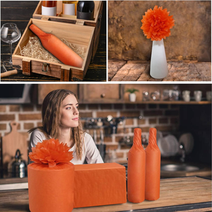Bán buôn đầy màu sắc biểu tượng tùy chỉnh in ấn đồng bằng rắn đóng gói gói quà Tặng mô giấy - Product Image 2