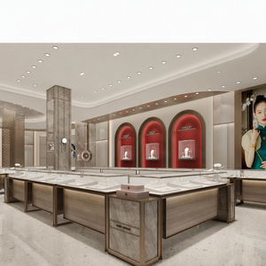 Custom Jewelry Shop Design Luxury Jewelry Store Interior Design Furniture Display Showcase Layout Retail Design Service - Product Image 5