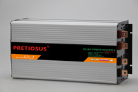 Pretiosus onduleur à onde sinusoïdale pure avec chargeur et 5000W 5KW 5000Watt 12/24/48V DC à AC100/110/120/220/230/240V