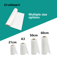 Eraasmart A3 A4 DTF, Lámina PET para Transferencia de Calor, Papel de Transferencia de Calor de Una o Dos Caras, Hojas para Impresora de Baja Temperatura para Película DTF A3 A4