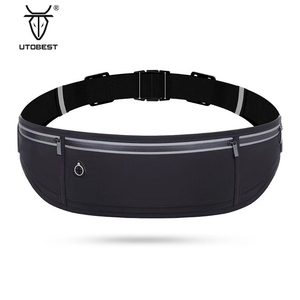 Personalizado logotipo cinto saco esportes ao ar livre correndo jogging cintura saco impermeável telefone cintura cinto pack fitness elástico fanny pack - Product Image 5