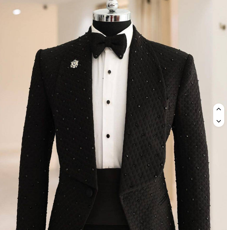 Black [suit + trousers]