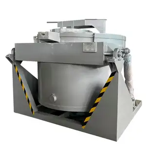 Пропановая газовая плавильная печь для алюминия, медного цинка, 10-5000 кг